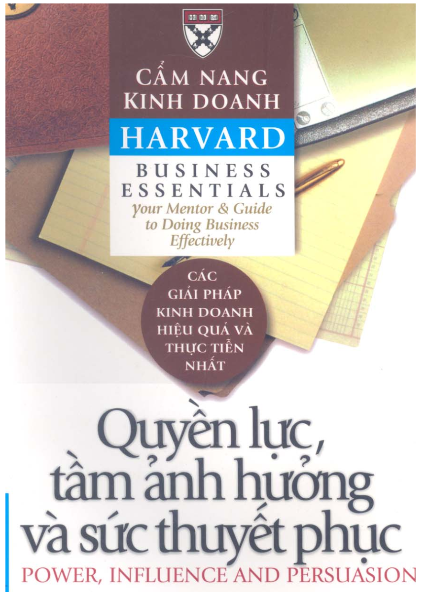 Quyền lực, tầm ảnh hưởng và sức thuyết phục