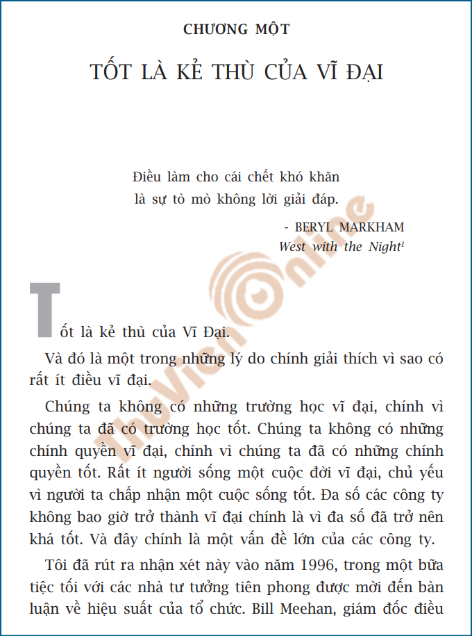 Từ tốt đến vĩ đại - JIM COLLINS