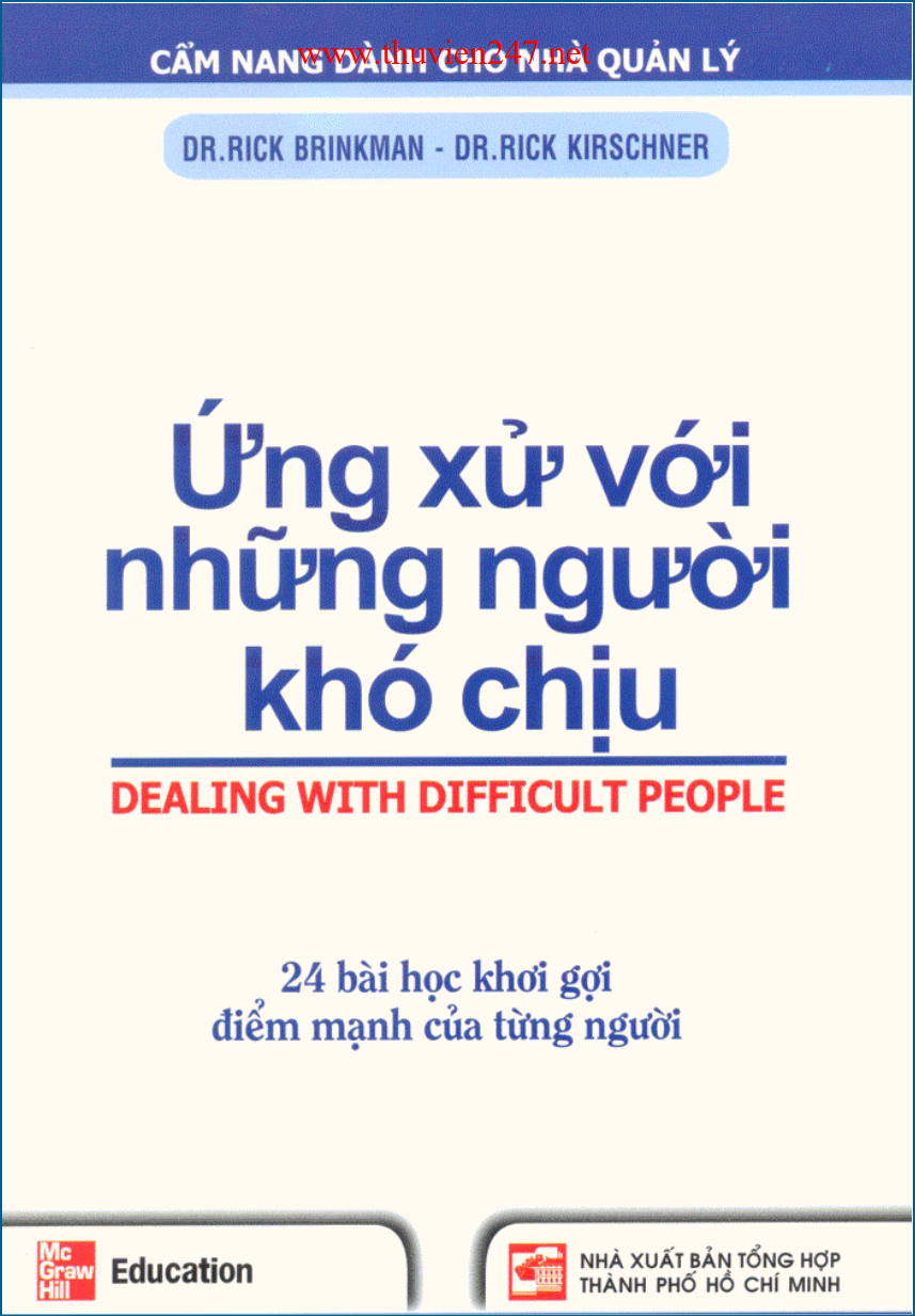 Ứng xử với những người khó chịu - Dealing With Difficult People
