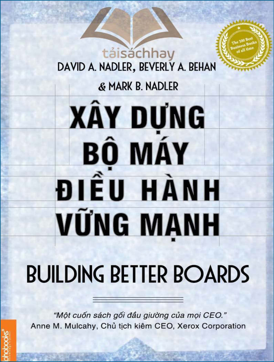 Xây dựng bộ máy điều hành vững mạnh - Building Better Boards