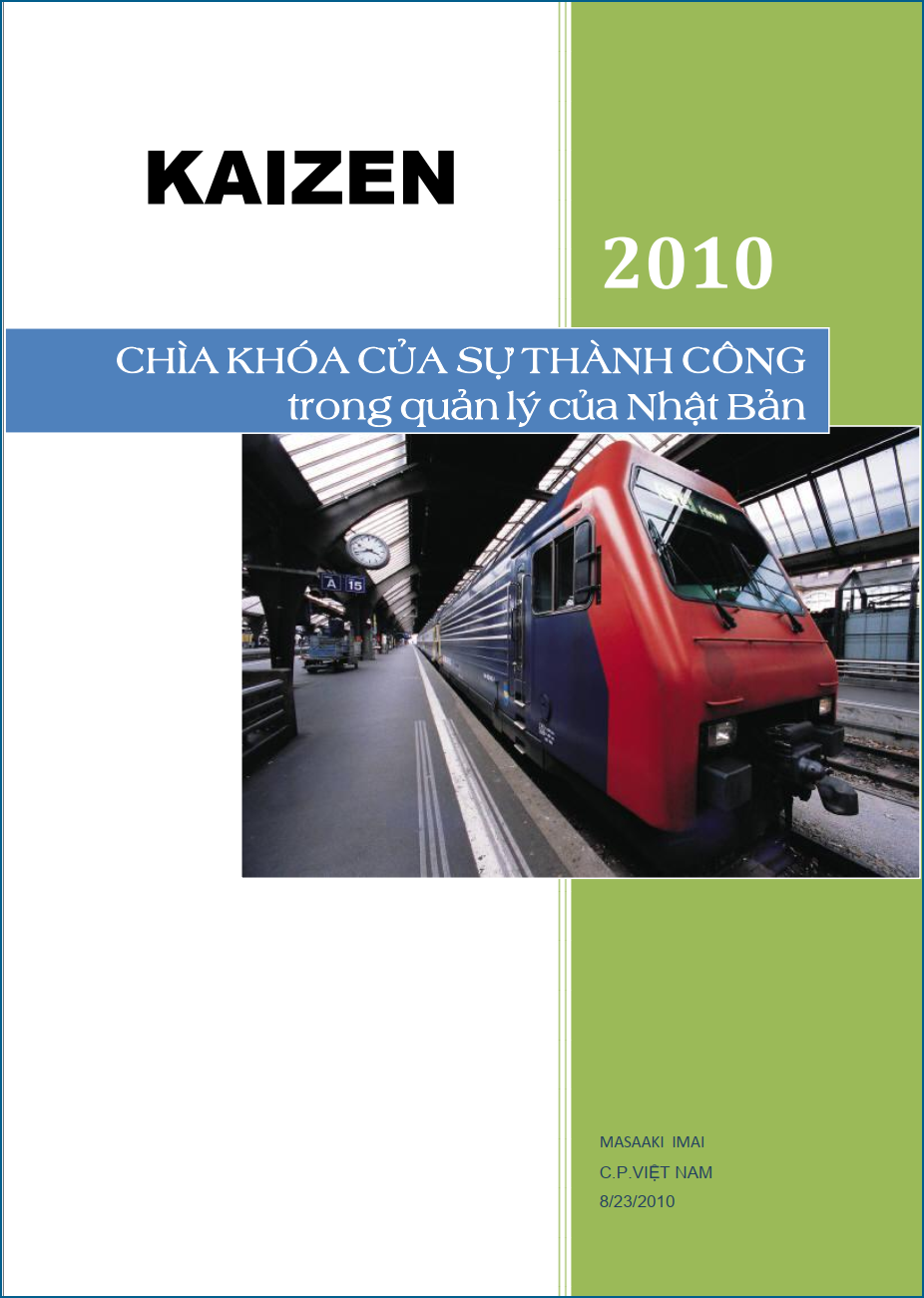 KAIZEN chìa khóa của sự thành công trong quản lý của Nhật Bản