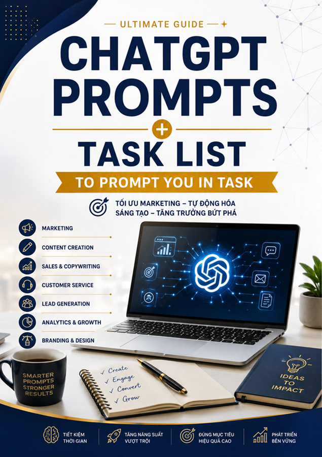 ChatGPT Prompts lệnh đầu vào tối ưu và sáng tạo - Phần 1